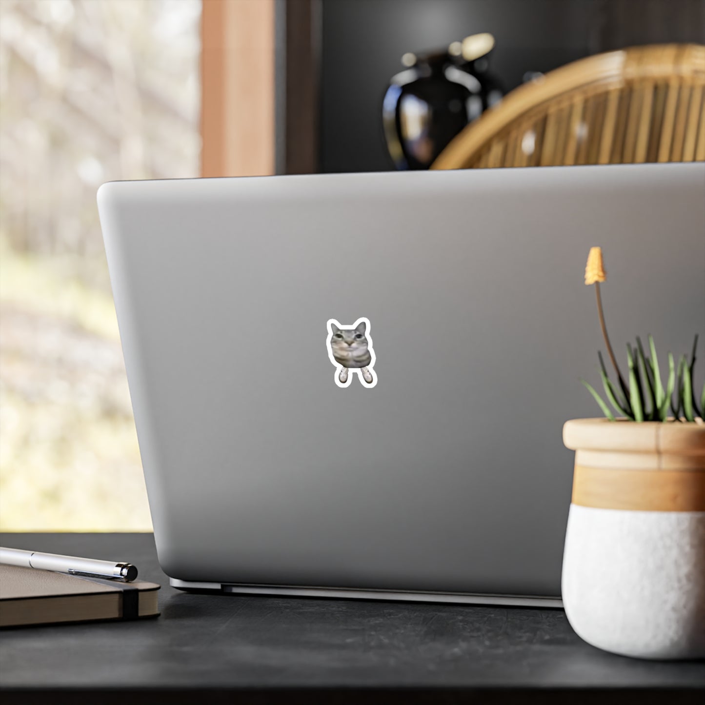 Sneaker cat sticker