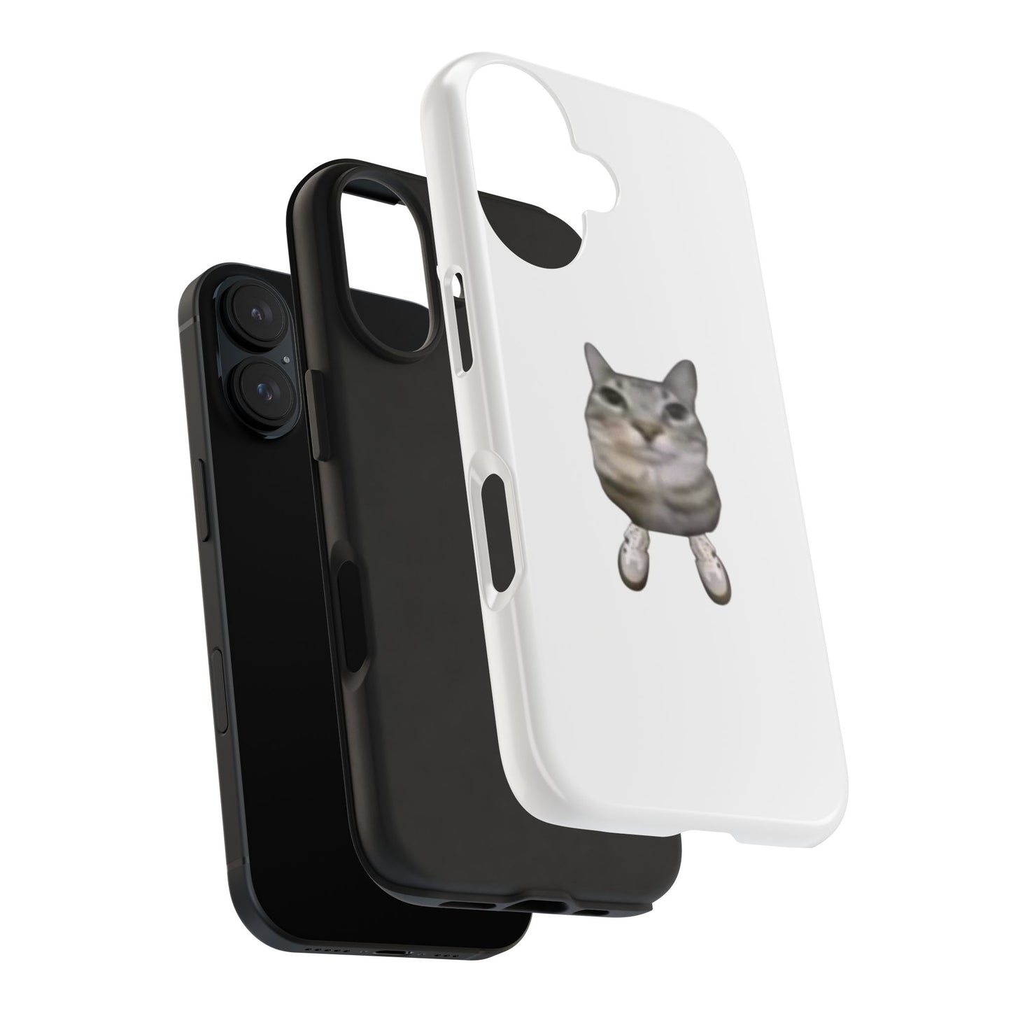 Sneaker cat phone case!