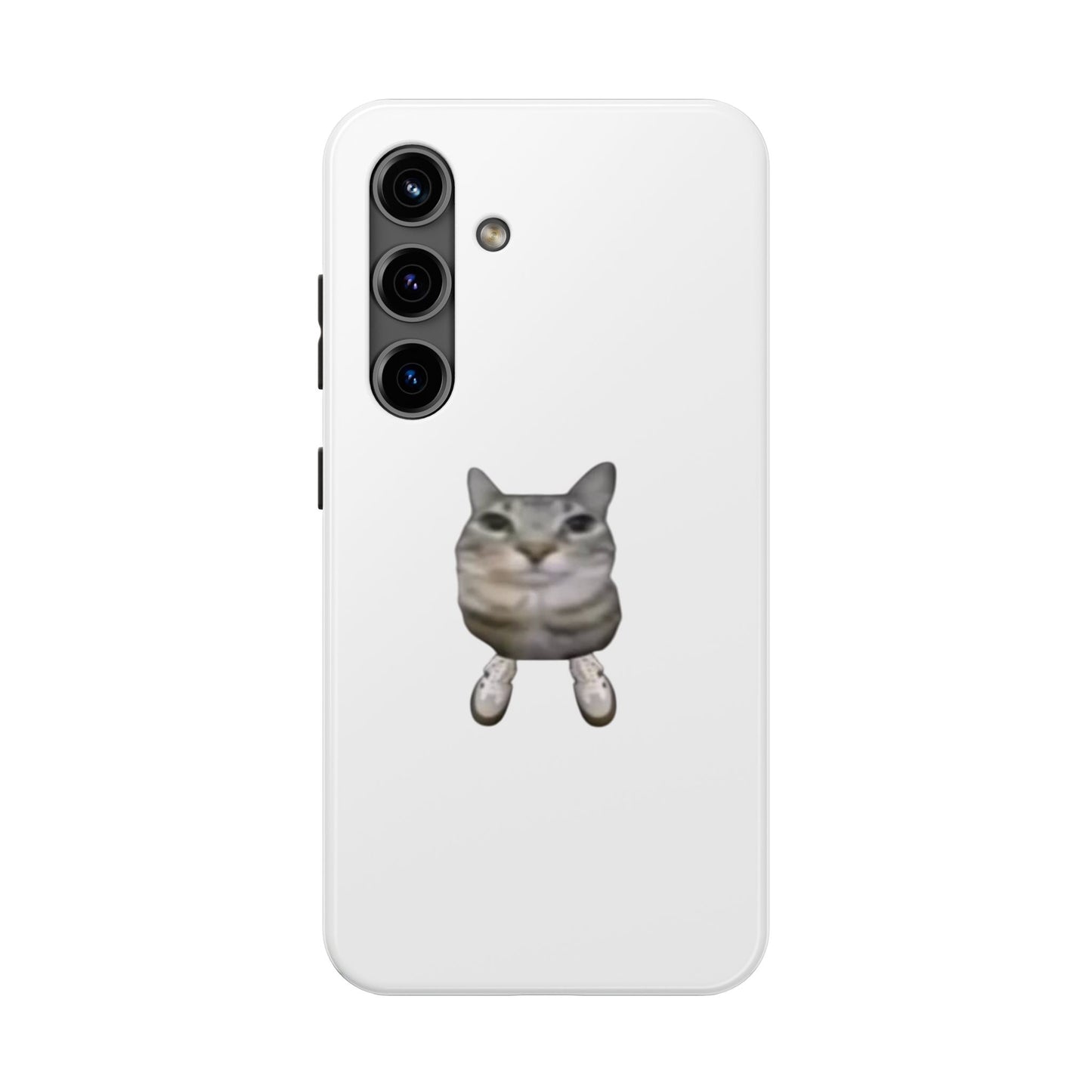 Sneaker cat phone case!