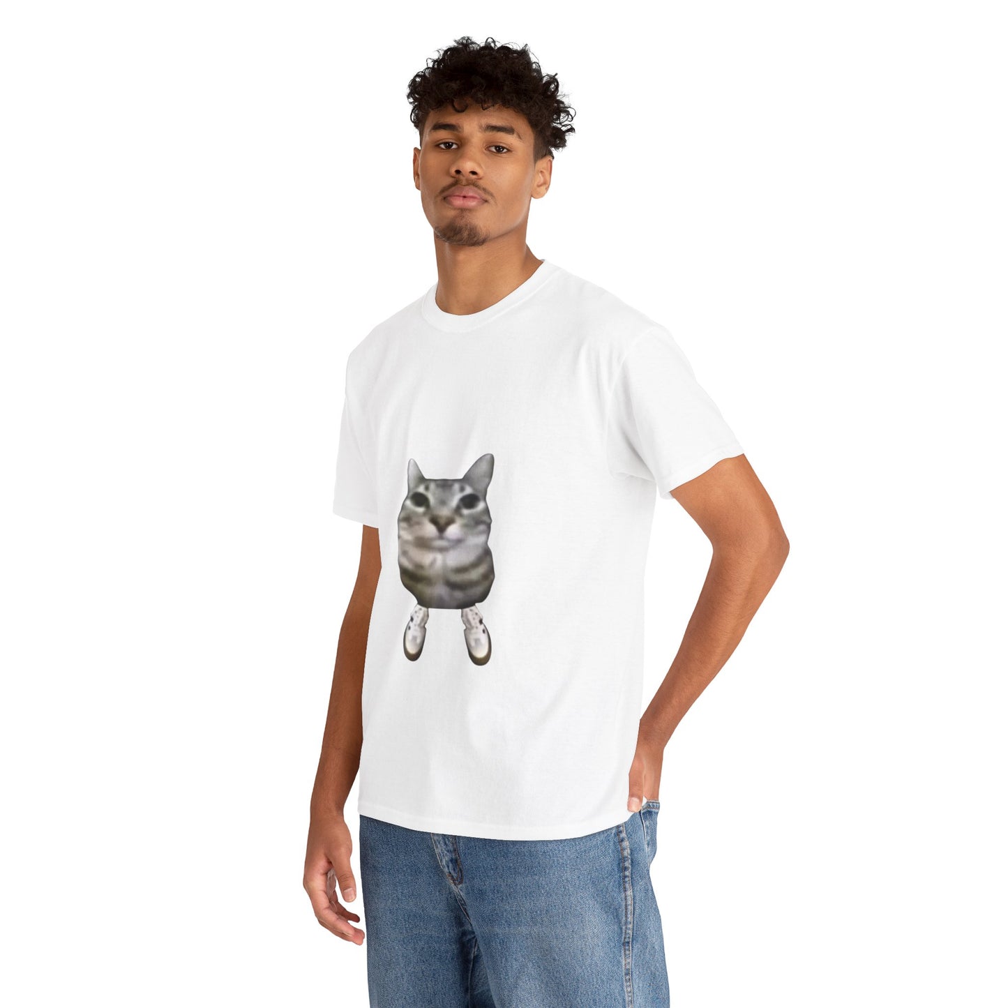 Sneaker cat t-shirt