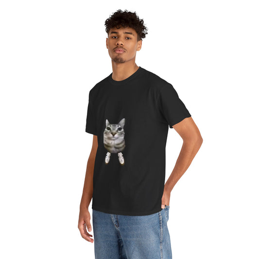 Sneaker cat t-shirt