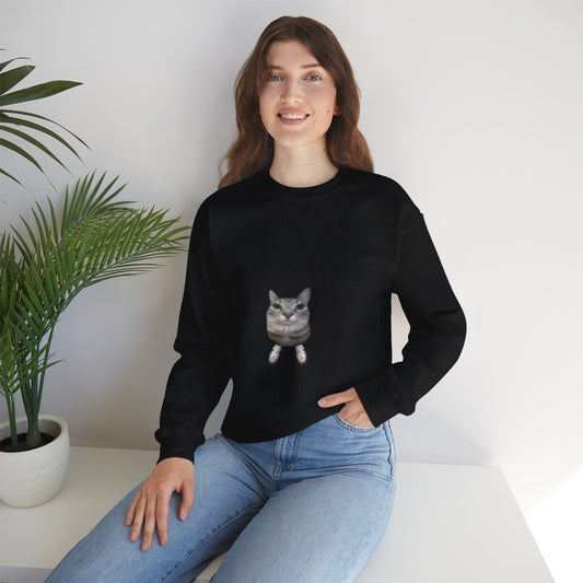 Sneaker cat Sweatshirt